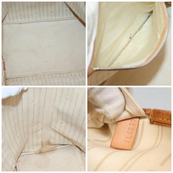 LOUIS VUITTON Damier Azur Neverfull GM Tote Bag - Picture 13 of 14